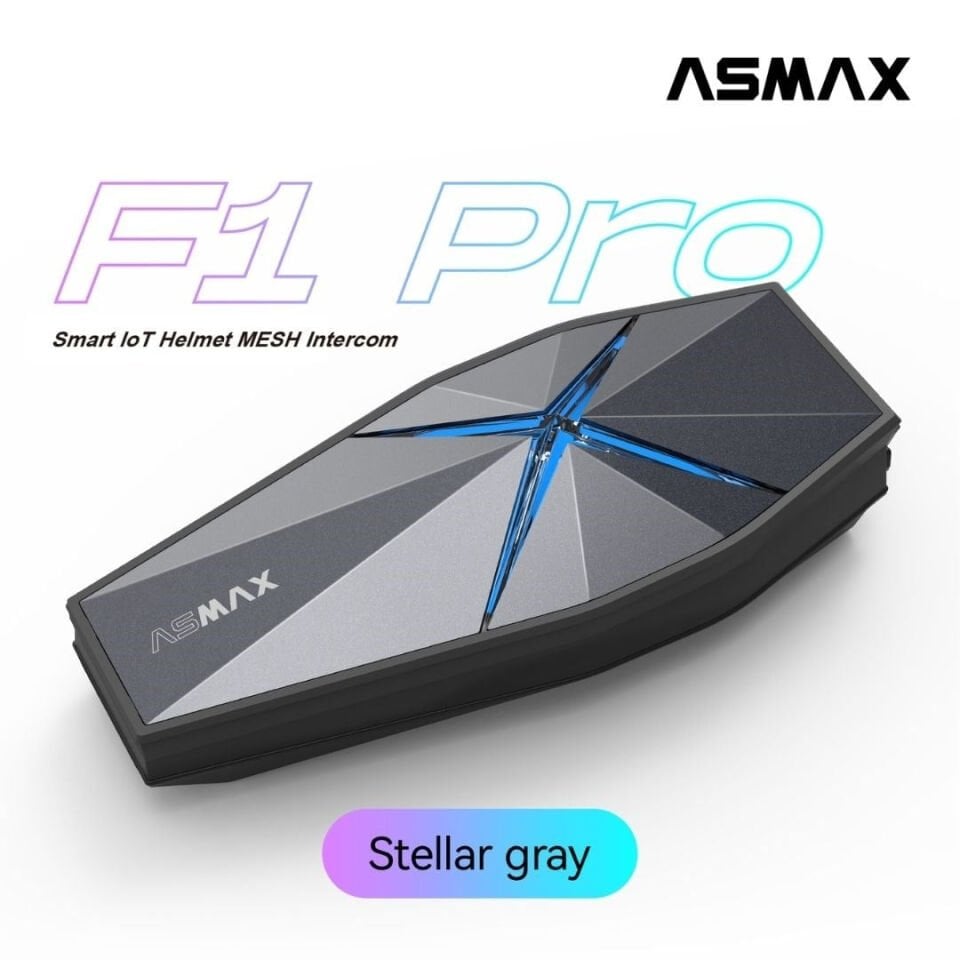 Asmax f1 pro bluetooth mesh interkom staller grey