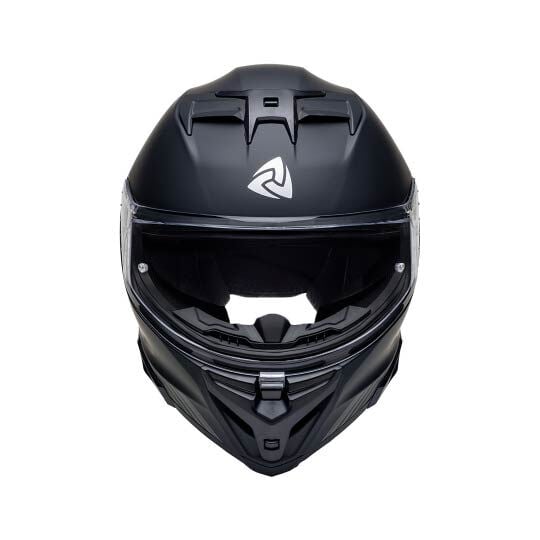 Nukro 912-SV Solid Matt Black Kapalı Kask