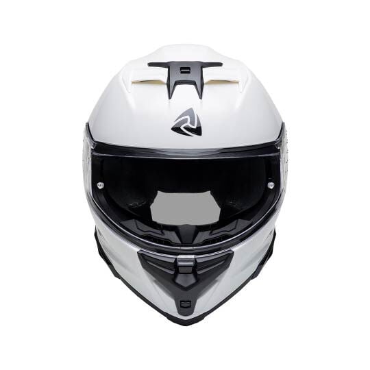 Nukro 912-SV Solid Glossy White Kapalı Kask