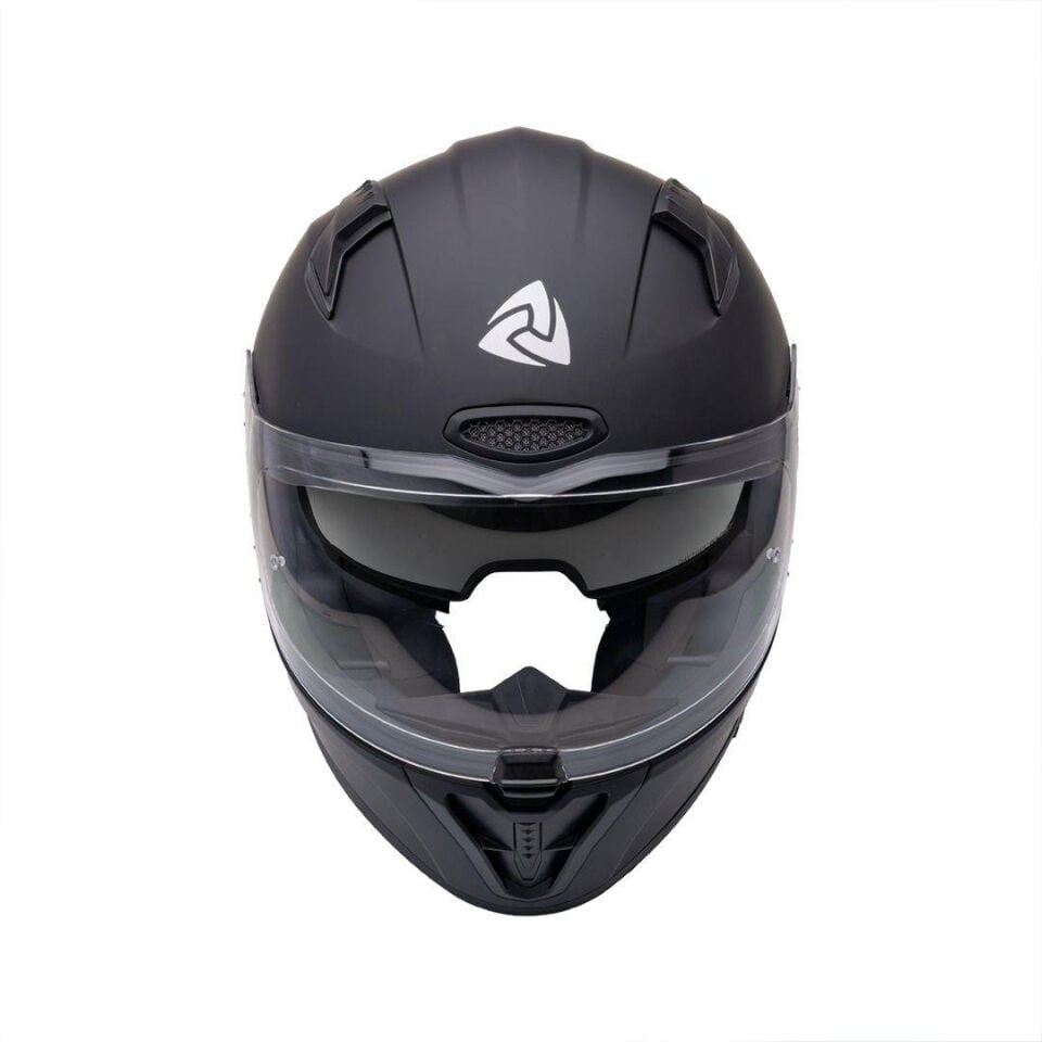 Nukro B-506 Solid Matt Black Kapalı Kask