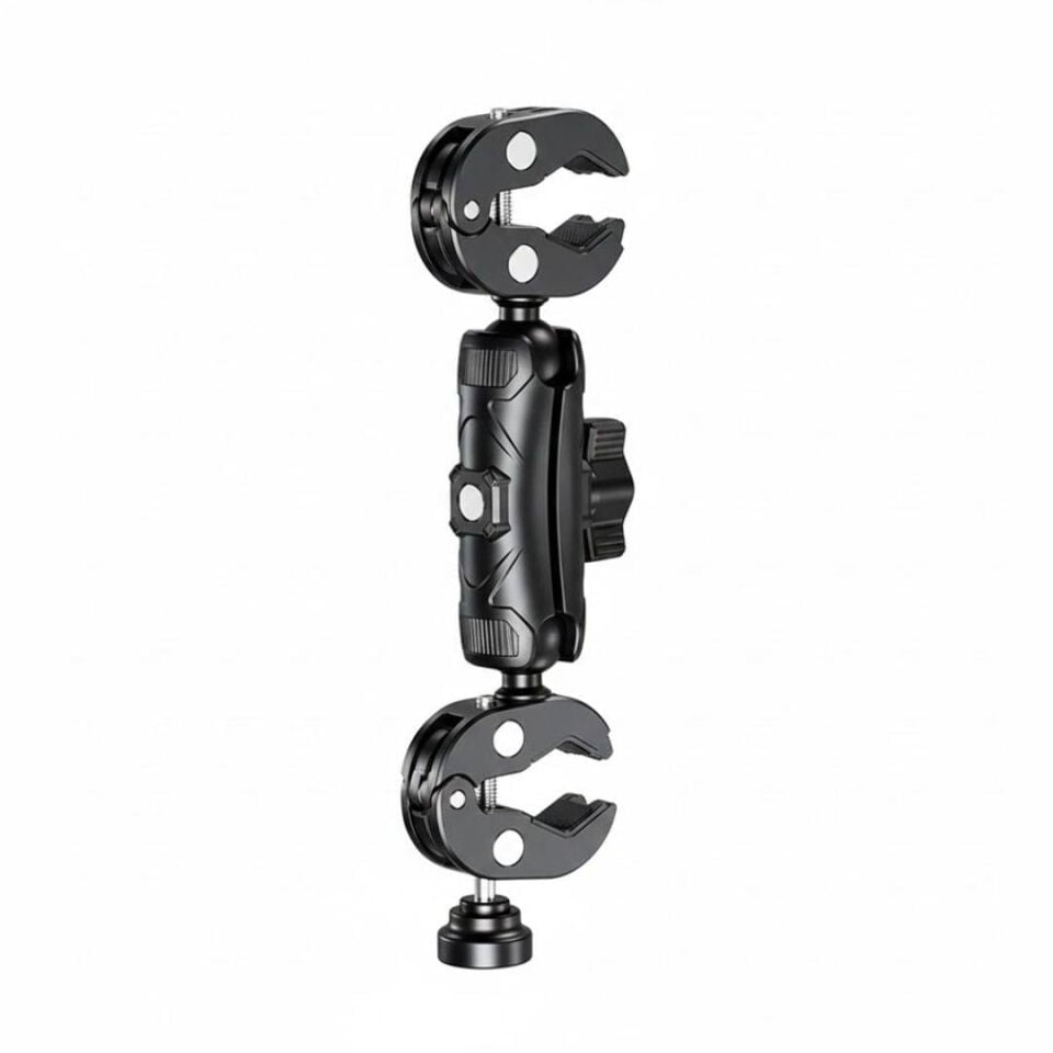 Çift Mandallı Aksiyon Kamera Bağlantı Aparatı (Mafsal 9 cm)
