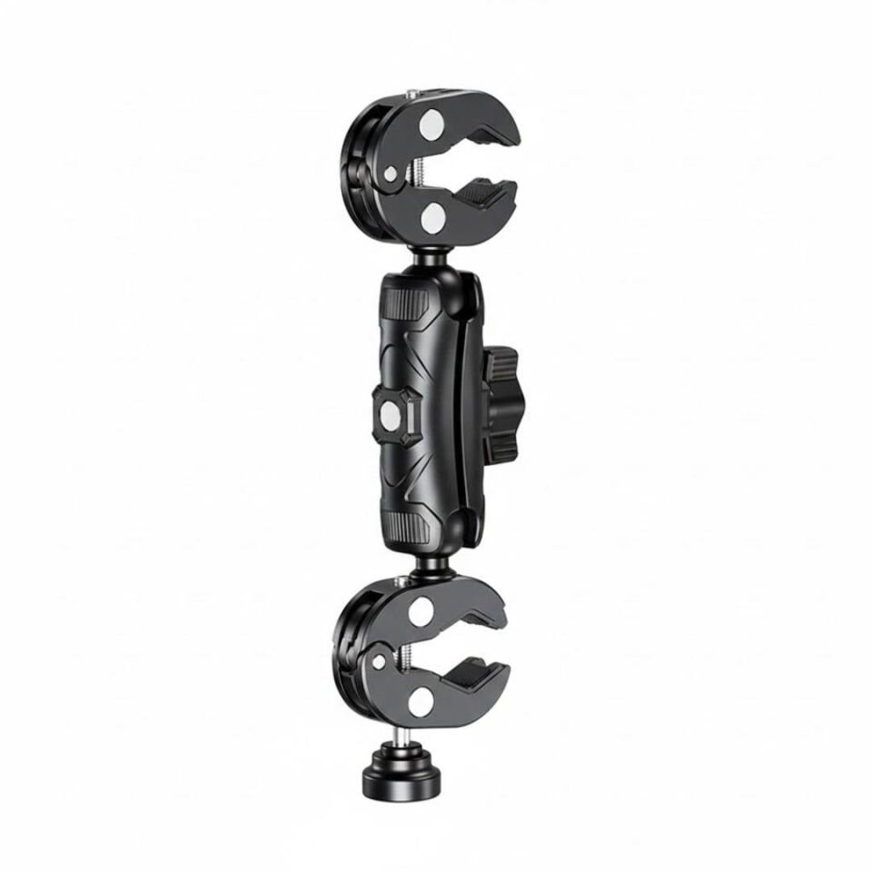 Çift Mandallı Aksiyon Kamera Bağlantı Aparatı (Mafsal 9 cm)