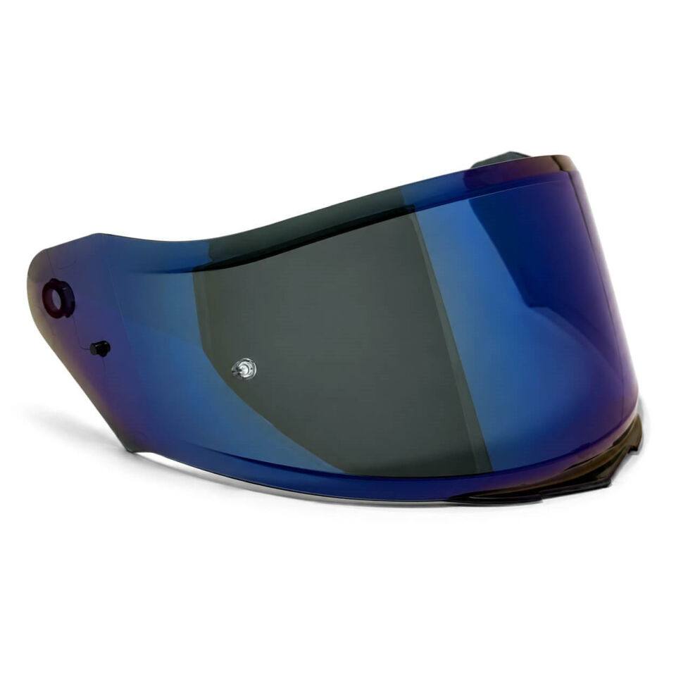 986A -- 987 Uyumlu Blue Iridium Kask Vizörü