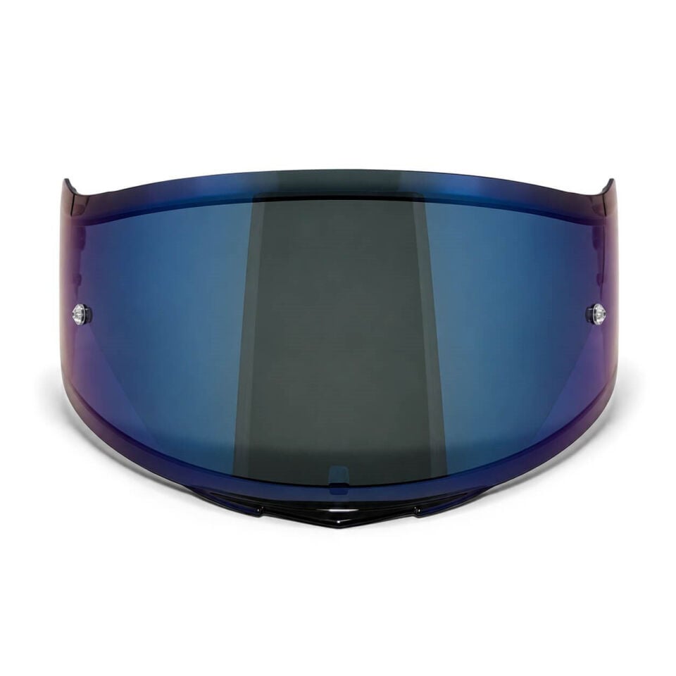 986A -- 987 Uyumlu Blue Iridium Kask Vizörü